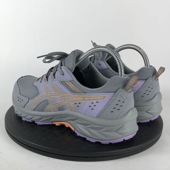 Asics Gel-Contend 6 Gray/Purple Athletic Running Shoes 1012B313 Women’s Size 7.5 - Picture 7 of 13